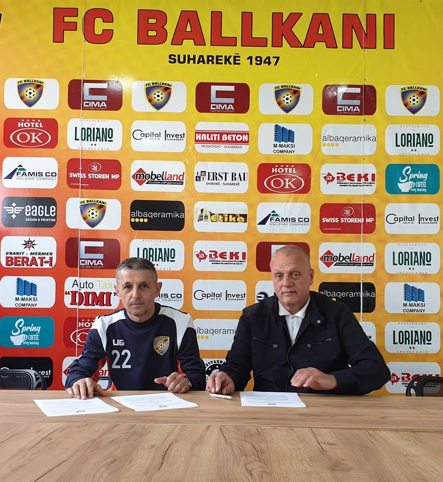FC. Ballkani prezanton Gani Sejdiun