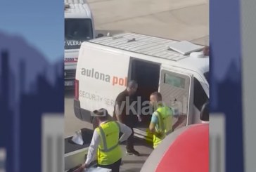Dalin pamje nga aeroporti i Rinasit, shikoni si i ‘bajnë’ paratë hajnat