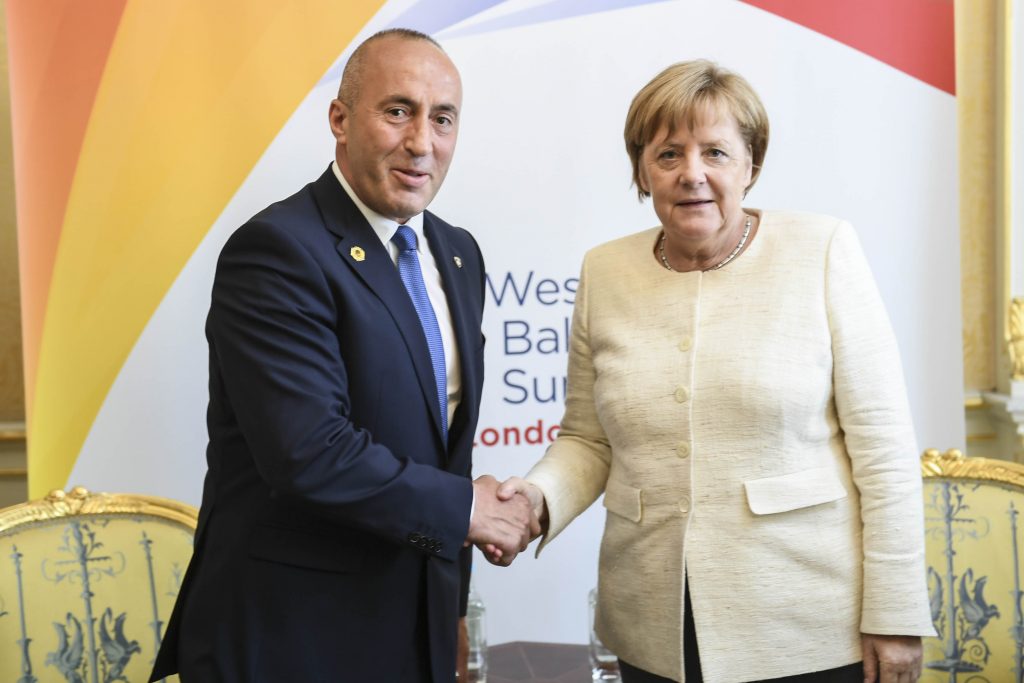 Në qershor Haradinaj takohet me Merkel