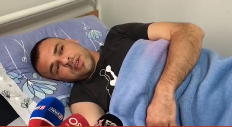 ‘U plagos me plumb në këmbë gjatë protestës’, flet i riu nga spitali
