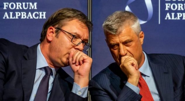 Thaçi e Vuçiq takohen kokë me kokë në Bratislavë
