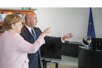 Haradinaj, si asnjë lider tjetër merr përkrahje nga Merkel