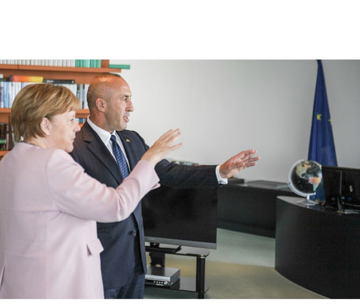Haradinaj, si asnjë lider tjetër merr përkrahje nga Merkel