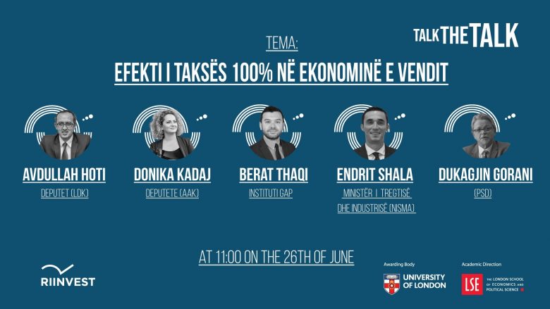 Efektet e taksës ndaj produkteve Serbe dhe Boshnjake