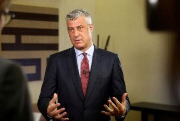 Thaçi udhëton për në Sllovaki, merr pjesë në “Bratislava Forum”, aty është edhe Vuçiqi