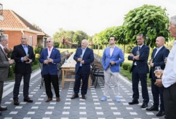 Harry Bajraktari, mirëpret Ramush Haradinajn në shtëpin e tij