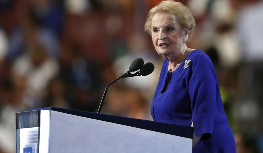 Ish-sekretarja amerikane, Medeleine Albright, do të mbajë fjalim në sheshin “Skënderbeu”