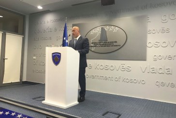 Haradinaj: Katastrofa humanitare është skenar i planifikuar