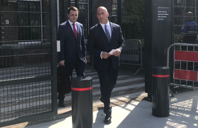 Ramush Haradinaj me një porosi për Thaçin nga Haga