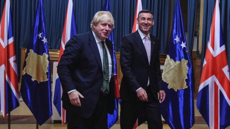 Veseli ka uruar Boris Johnsonin për zgjedhjen në postin e kryeministrit