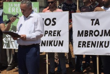 Përfundoj protesta e qytetarëve të Junikut, për kundërshtimin e degradimit të lumit Ereniku