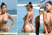 Demi Rose shfaq format e saj në bikini, ju lë pa frymë