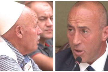 Haradinaj i thotë të moshuarit nga Mitrovica: Mos fol ashtu se është marre për ty