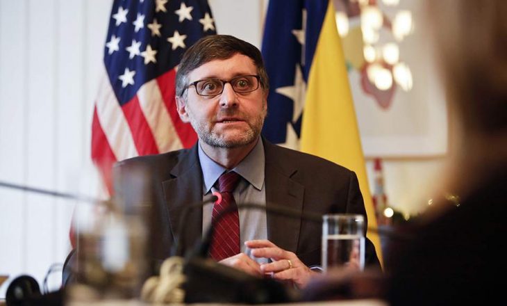 Përfaqësuesi Special i SHBA-së për Ballkanin Perëndimor, Matthew Palmer, do ta vizitojë Kosovën