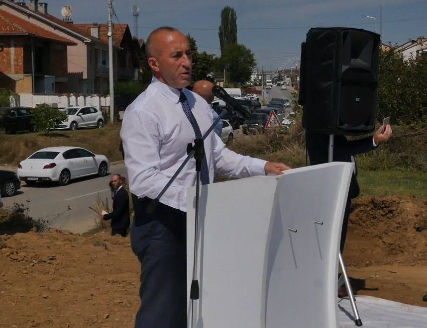 Haradinaj në Gjakovë: S’votojmë për parti, votojmë për 100% shtet