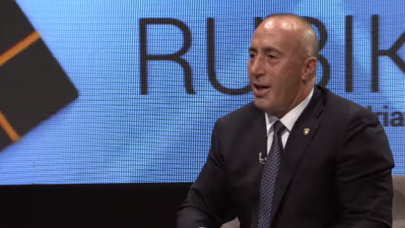 Ramush Haradinaj, ja nisë këngës te Adriatik Kelmendi