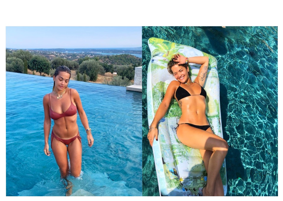 Rita Ora, sjell foto “Flakë” nga Greqia