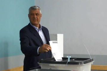 Presidenti Thaçi pas votimit: Votoni për të ardhmen euroatlantike të sigurt të Kosovës