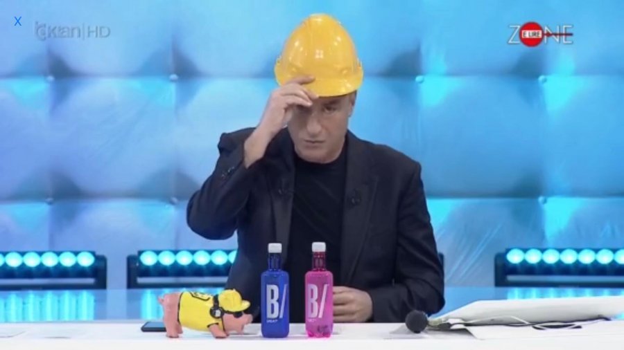 Frikë nga një tjetër tërmet, ja çfarë bën Arian Çani në emision FOTO