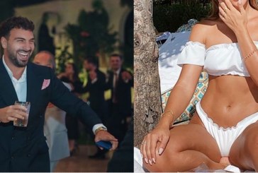 Ledri Vula kapet “mat” duke e puthur këtë femër në dasmën e kolegut