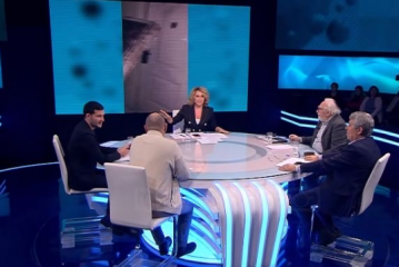 Tërmeti i fundit në Shqipëri, zonjës i bie të fikët në emisionin Open