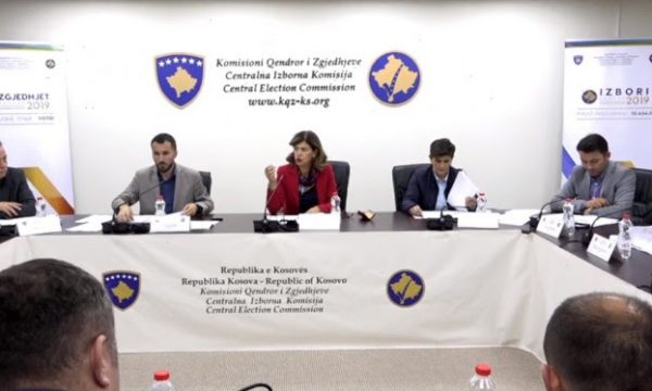 Në ora 10:30, KQZ shpallë rezultatet përfundimtare