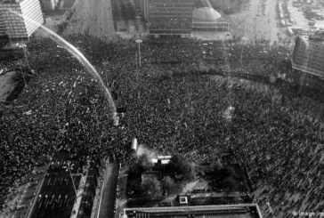 Demonstrata e madhe që çoi në rënien e Murit të Berlinit