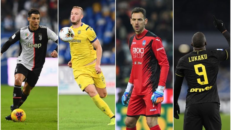 Dy kosovarë në formacionin e javës në Serie A – Rrahmani e Berisha, së bashku me Ronaldon dhe Lukakun
