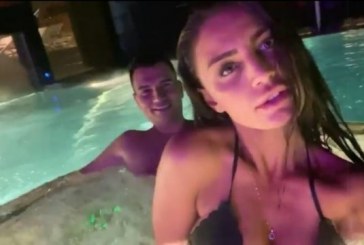 Video e nxehtë e Genta Ismajlit me të dashurin në xhakuzi