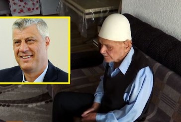 90 vjeçari i cili ka simpati të madhe ndaj Thaçit: E ka shtru Drenicën krejt asfalt