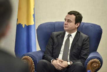 Ky do të jetë mysafiri i parë i Kurtit në Zyrën e Kryeministrit
