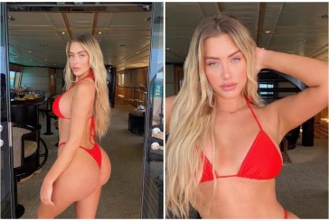 Tërmet në Instagram, Sirena publikon foto shumë sexi