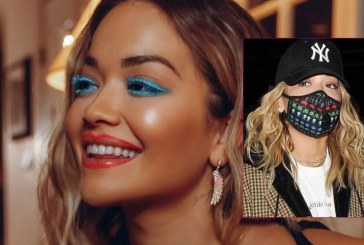 Rita Ora me masa mbrojtëse nga coronavirusi