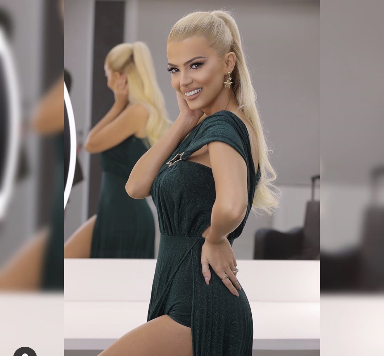 Brenda ambientit të shtëpisë së Marina Vjollcës, kështu e nisi ditën