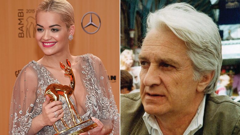 Rita Ora mburret me gjyshin e saj, regjisorin Besim Sahatçiu: Çfarë legjende ishte