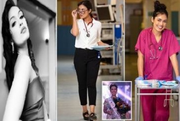“Miss Anglia” lë kurorën e bukurisë dhe i kthehet punës si mjeke për të luftuar Covid-19