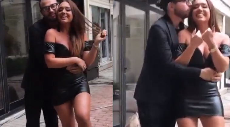 Puthje e përqafime me këtë mashkull të famshëm, publikohet video e Ilda Bejlerit