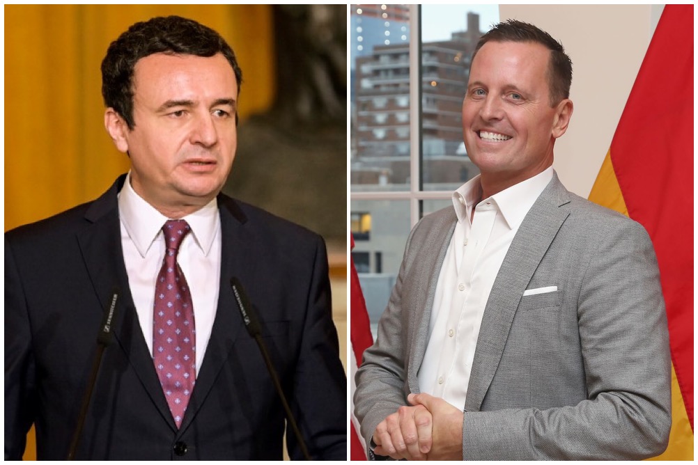 Kurti thotë se Grenell do që marrëveshja Kosovë-Serbi të kryhet në shtator