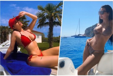 Foto më sexi nuk keni parë sot, Zaimina ngre temperaturat