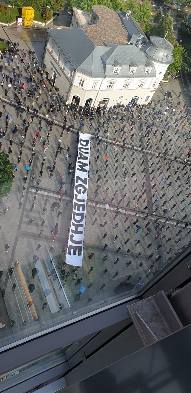 Foto ekskluzive nga protesta e VV-së