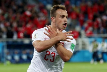 Xherdan Shaqiri kujton momentin kur ‘bombardoj’ Serbinë me gol