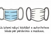 Maskat mjekësore dhe ato nga pëlhura, OBSH tregon se nga kush mund të përdoren për tu mbrojtur nga COVID-19