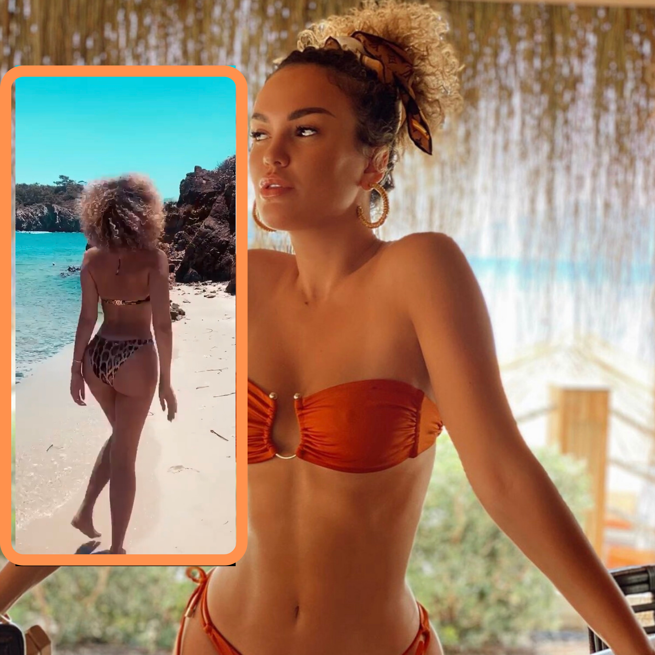 Arta trazon instagramin me foto sexi duket mjaft tërheqëse nga pushimet