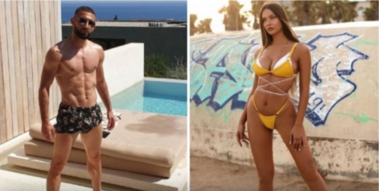 Eros Grezda publikon foto gjysmë i zhveshur, komenti i Oriolës merr vëmendjen