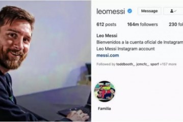 Katër klubet e vetme që Lionel Messi ndjek në Instagram