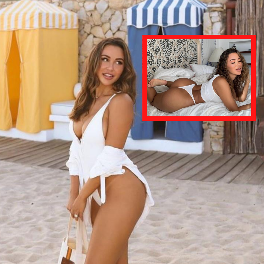 Anna bombardon me foto nga shtrati