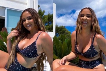 Mer rreze me bikini, aktorja ngreh temperaturat