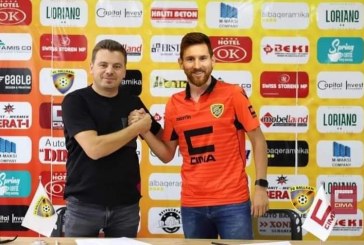 Pas largimit nga Barcelona, Munishi Messin e  prezanton te Ballkani