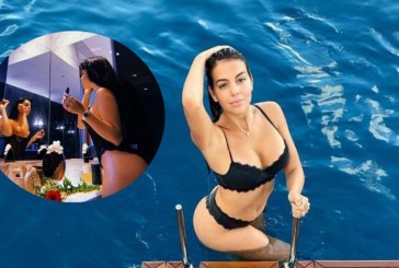 Georgina e Ronaldos tregon shumë në foton para pasqyrës