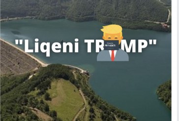 Hoti heq dilemat, Liqeni i Ujmanit do të quhet Trump